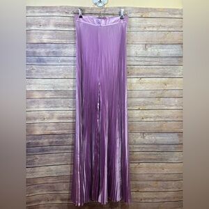 NWT Revolve L’idee Bisous Pant Violet Pleated Size 6